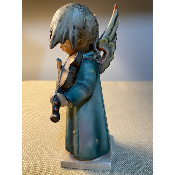 Hummel 7” Tall “Celestial Musician” Porcelain Angel Tmk 3, #188, REPAIRED - Picture 6 of 9